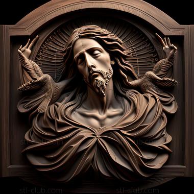 3D model st jesus (STL)